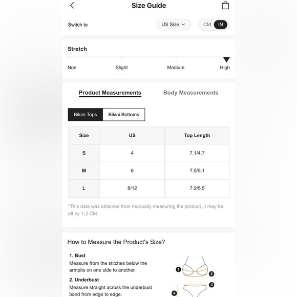 Ombré Halter Triangle Bikini Top - Picture 7 of 7